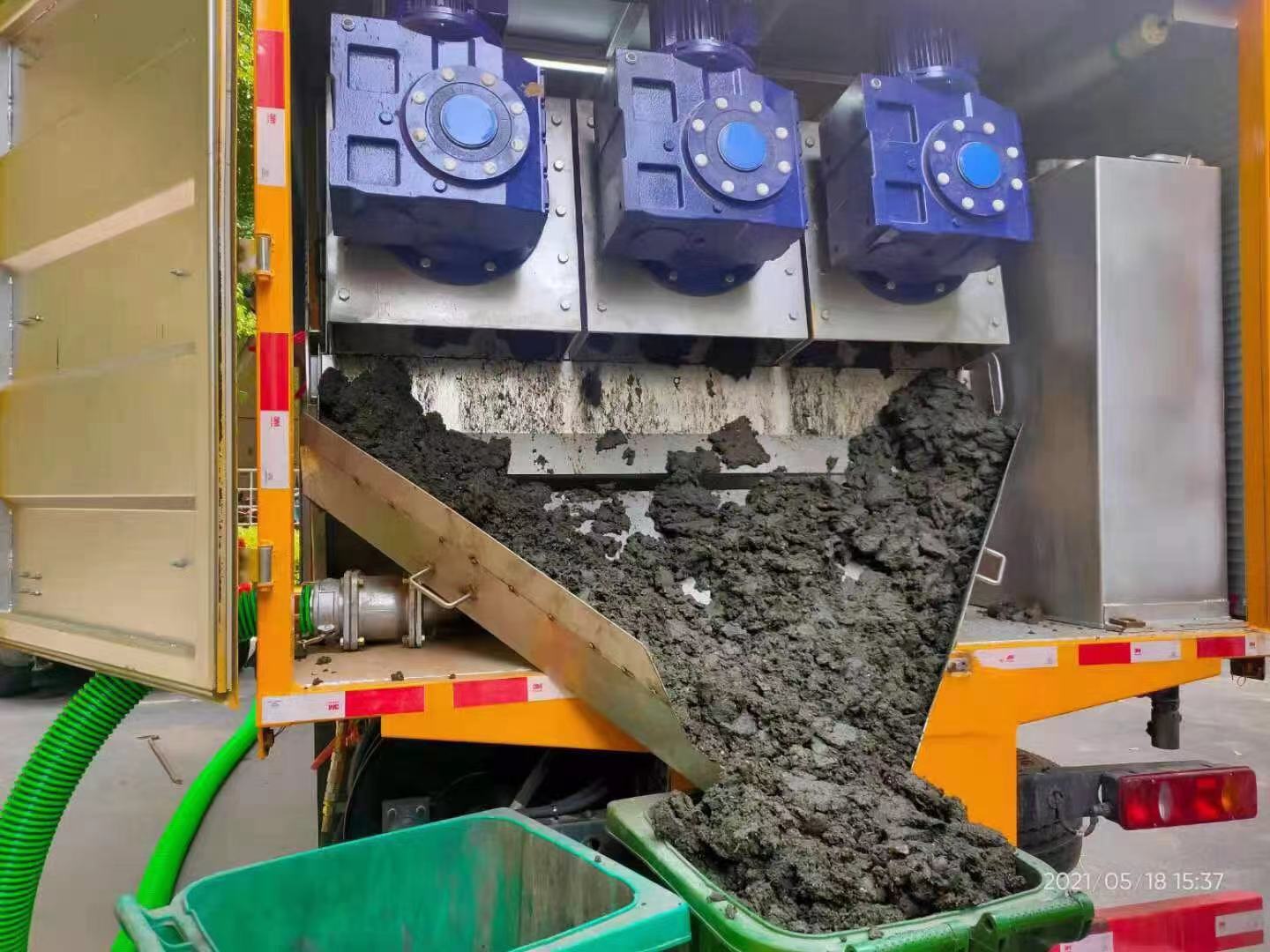 武义化粪池清掏城市维护站-泥浆净化干湿分离处理